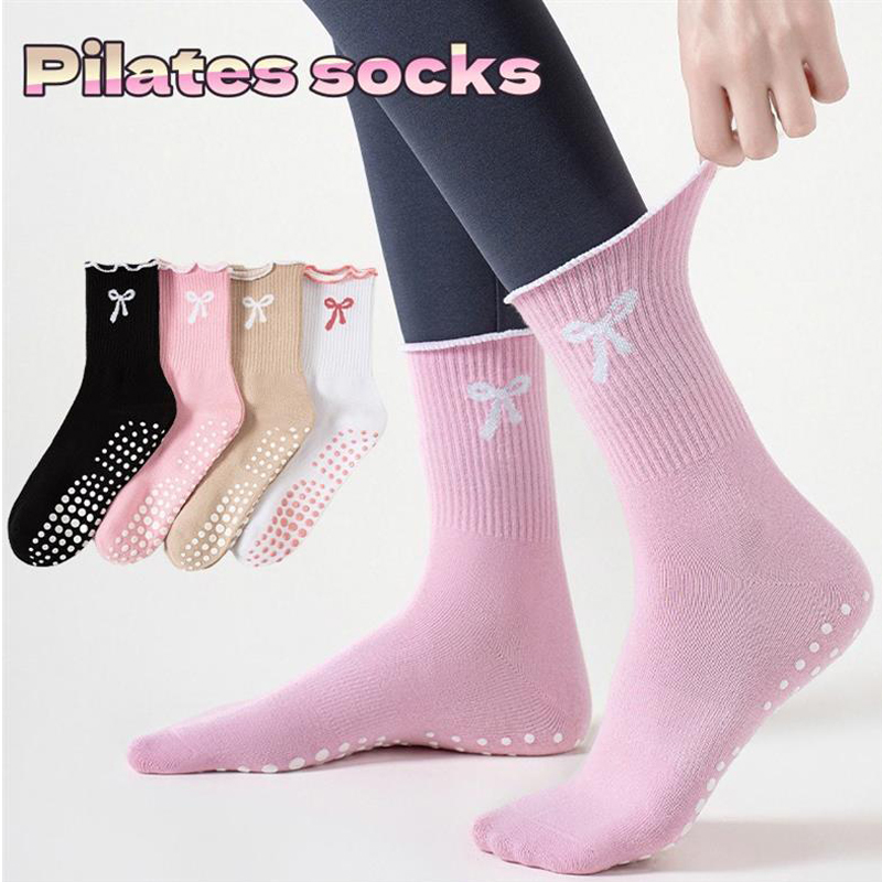Pilates & Yoga With Katja Youtube - Dreamlikelin 1 Pair Women's Mid-Calf Pilates