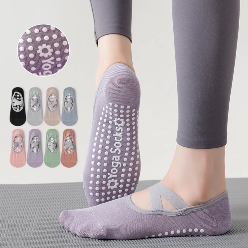 Pilates Yoga Towel - Breathable Towel Bottom Yoga Socks Women