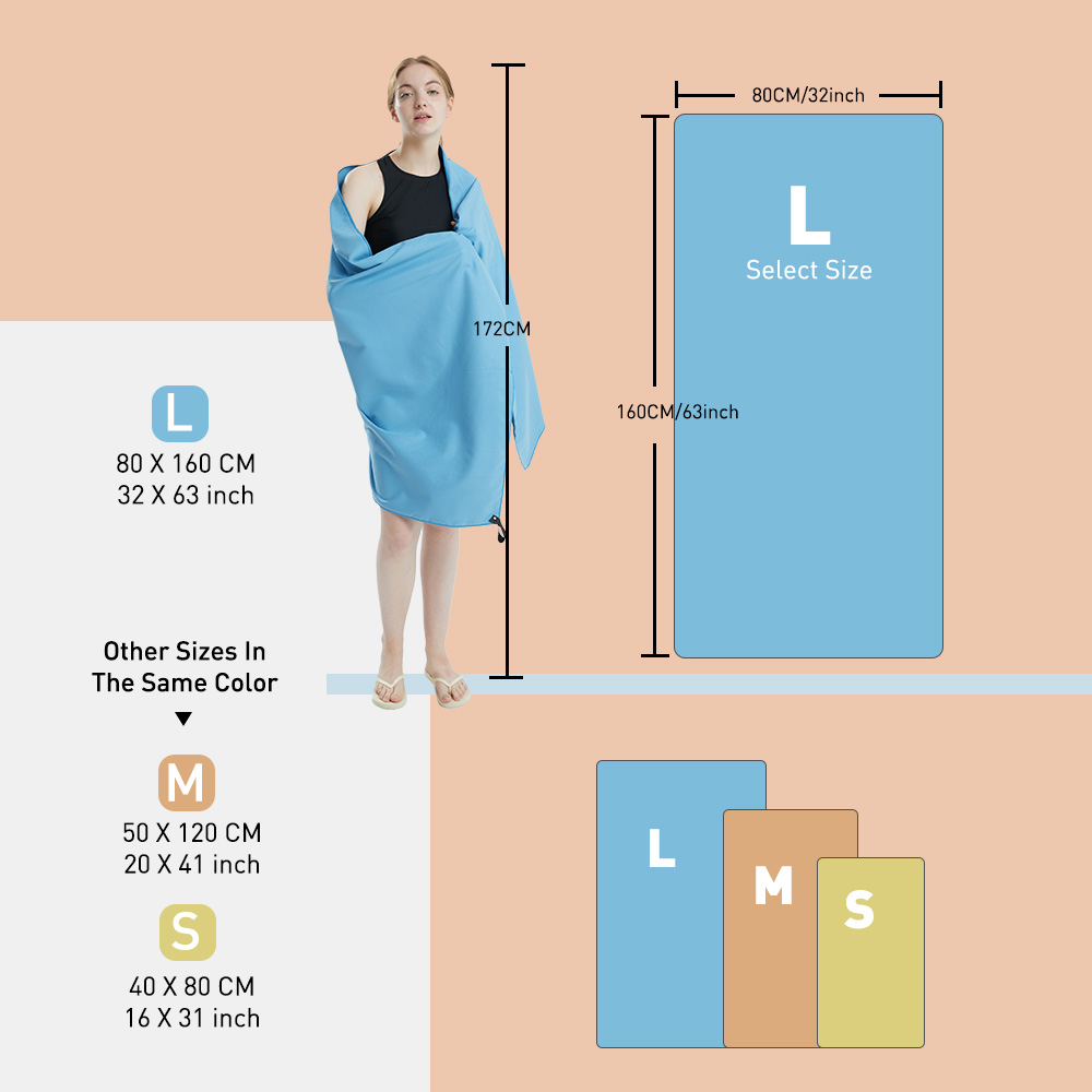 Microfiber Towel Quick Dry Tow - Pilates Yoga Towel review and price
