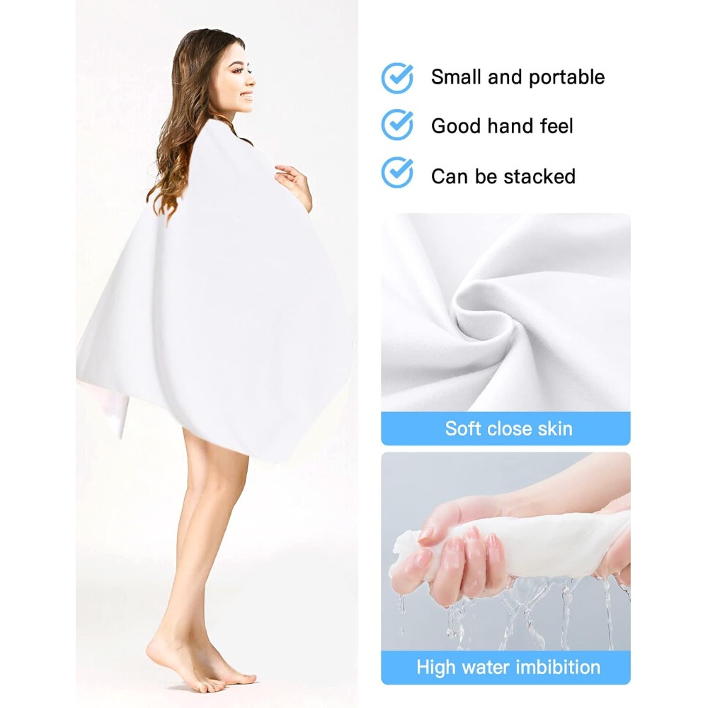 1pc Beach Towel Pure White Tow - Pilates Yoga Towel review and price