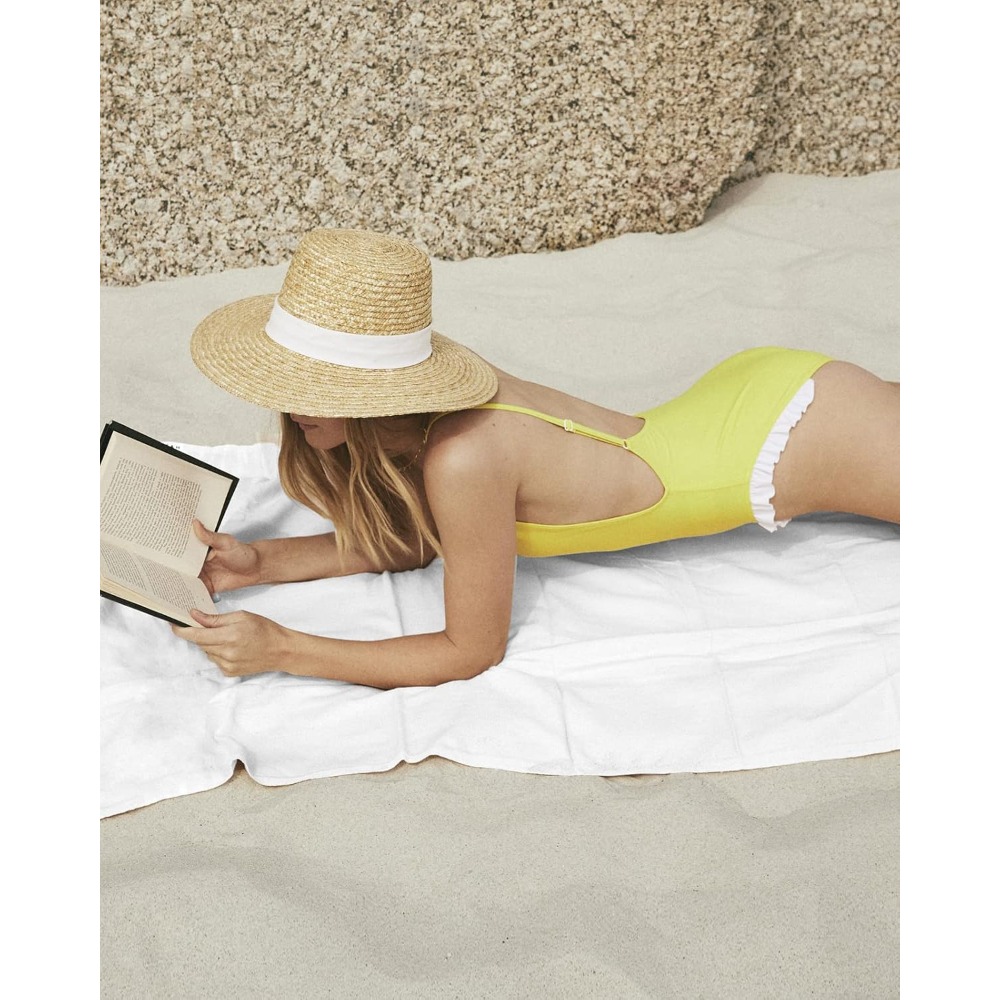 1pc Beach Towel Pure White Tow - Pilates Yoga Towel review and price