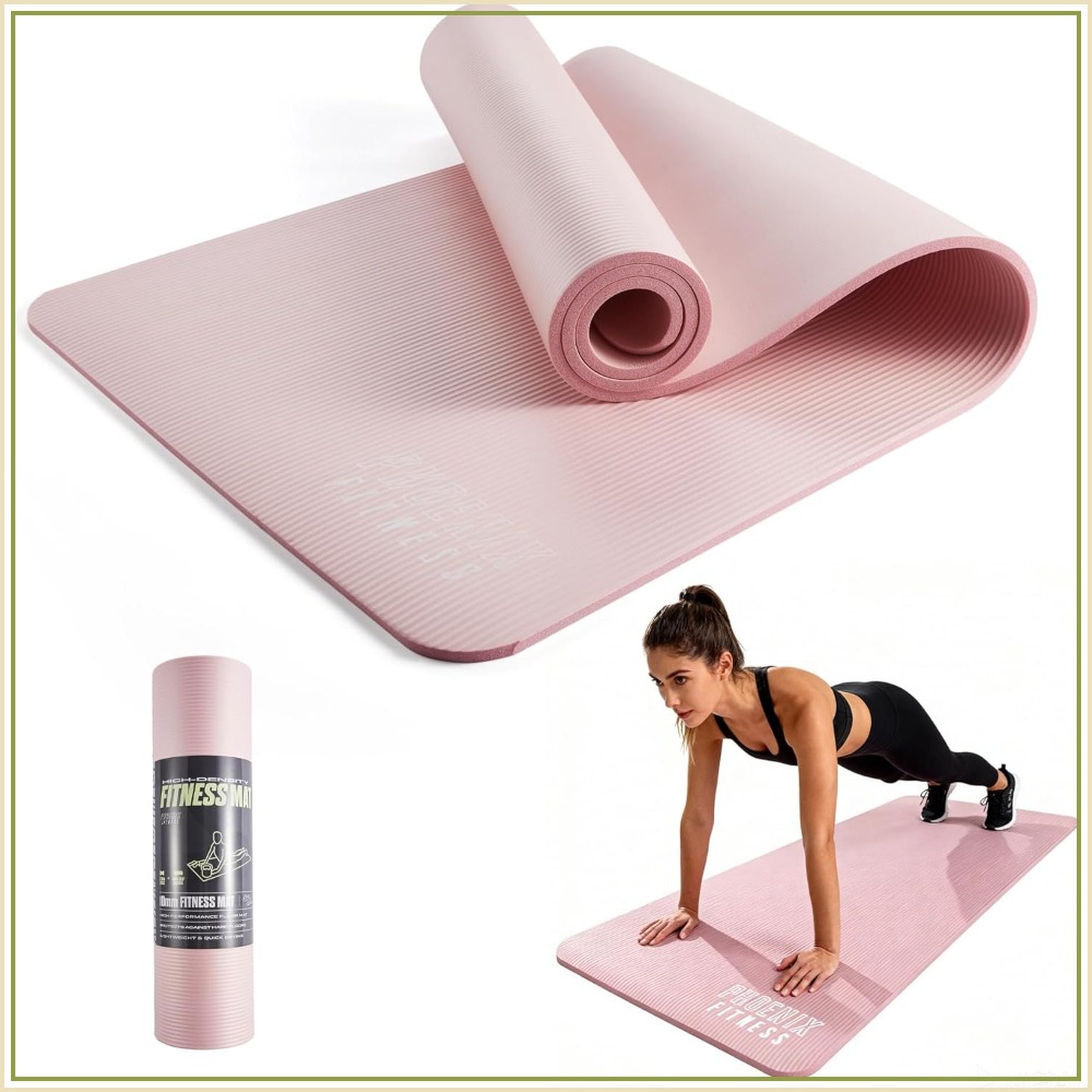 Extra Thick 15mm NBR Yoga Mat  - Pilates Yoga Hiit review and price