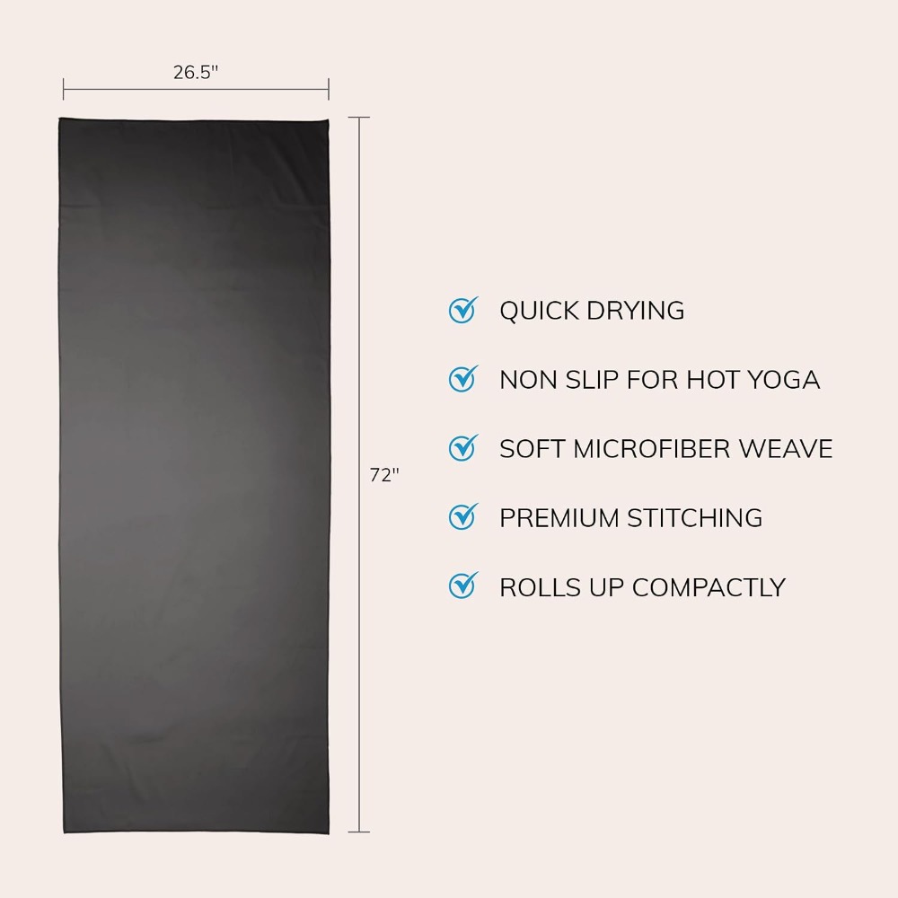Best Selling Non-Slip Hot Yoga - Pilates Yoga Towel review and price