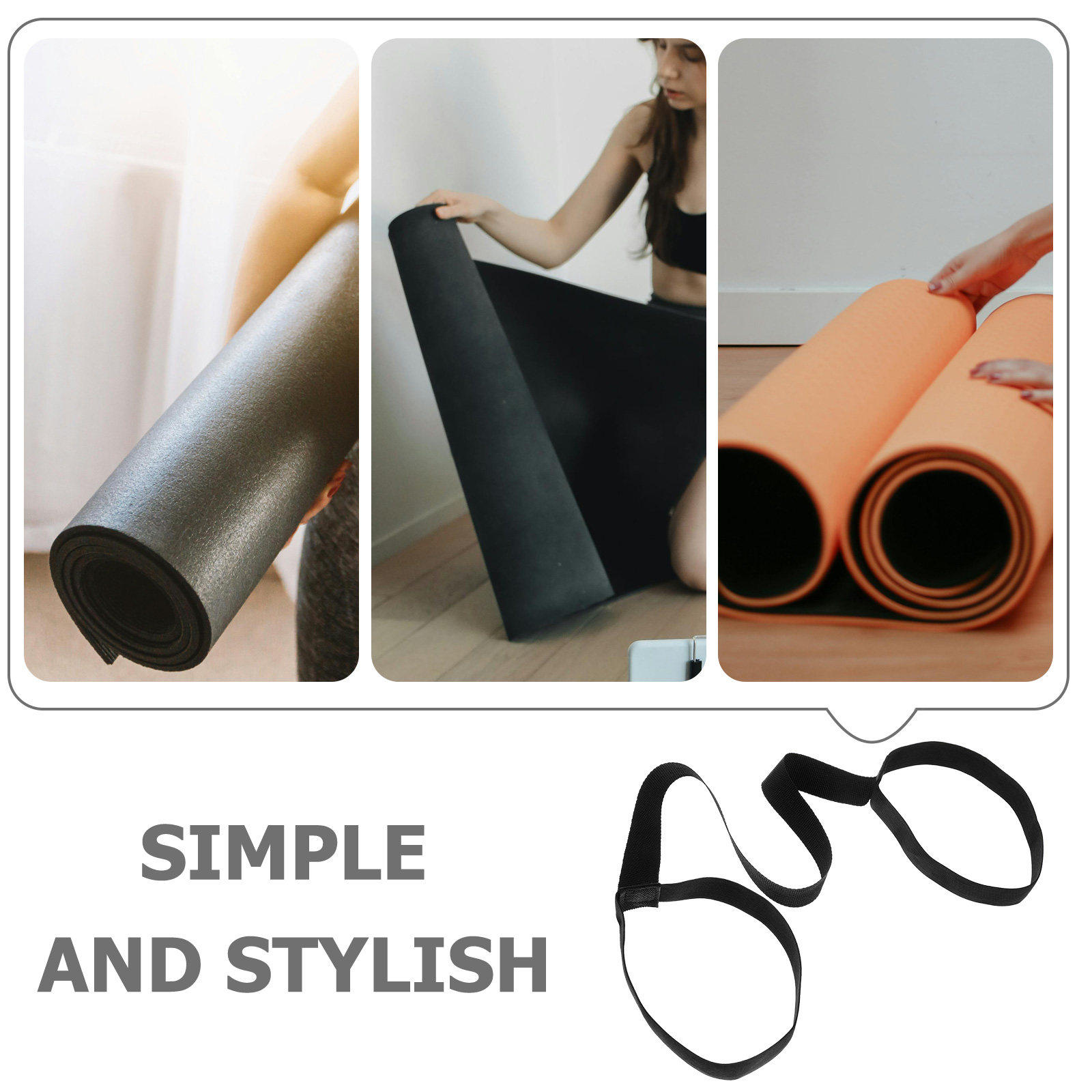 4Pcs Yoga Strap Compact Lightw - Pilates Yoga Go review and price
